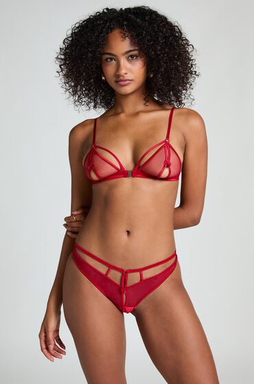 Hunkemöller Brasiliansk trusse Vienna Rød