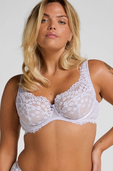 Hunkemöller Ikke-formstøbt bøjle-bh Daisy Lilla
