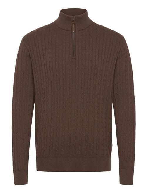 Lindbergh | 1/2 Zip Cable Knit | L