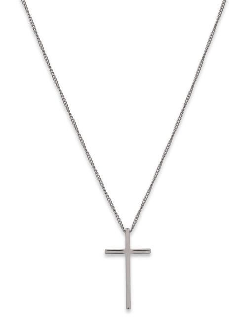Samie | Samie - Necklace With Cross Steel | ONE SIZE