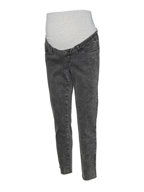MAMALICIOUS Jeans 'MLOSAKA'  grey denim / grå-meleret