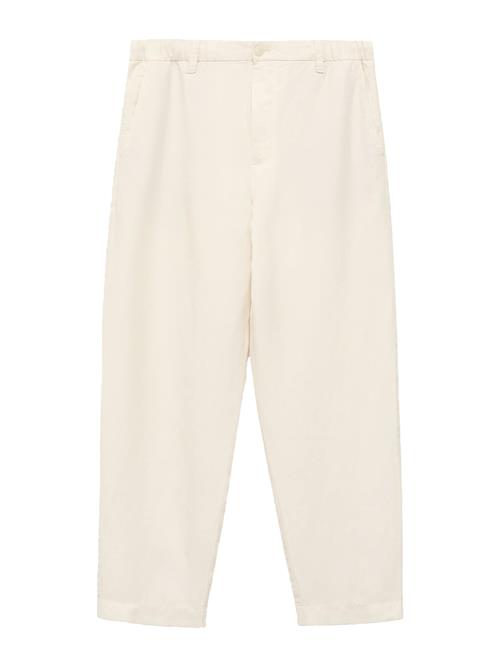 MANGO MAN Bukser 'RUSTIC'  ecru