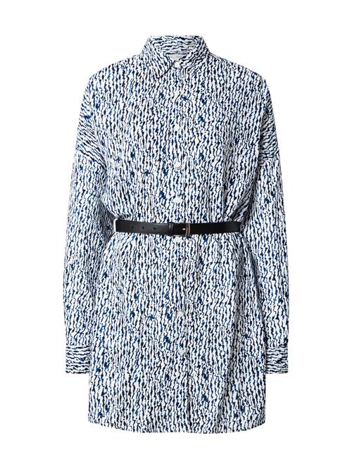 LTB Blusekjole 'HALOBE'  blå / sort / hvid