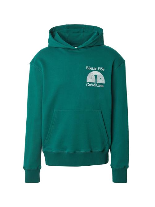 ELLESSE Sweatshirt  smaragd / hvid