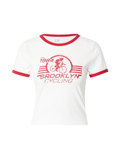 GAP Shirts  rød / hvid