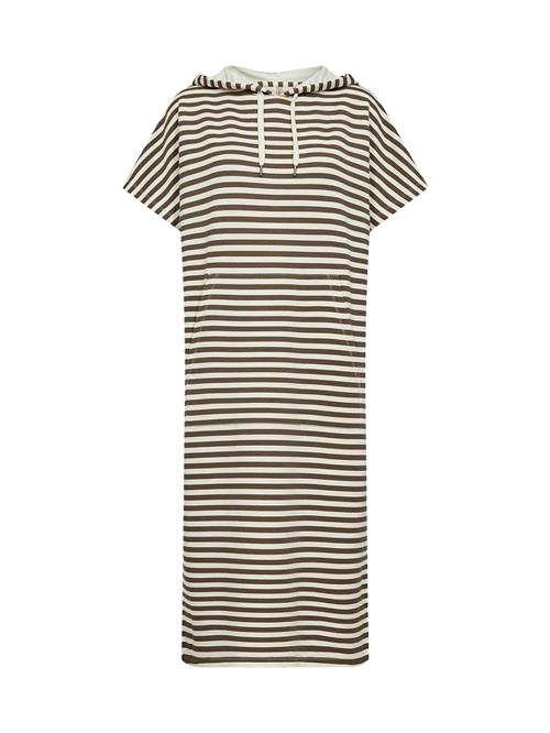 Soyaconcept Kjole ' BARNI'  mørkebrun / hvid