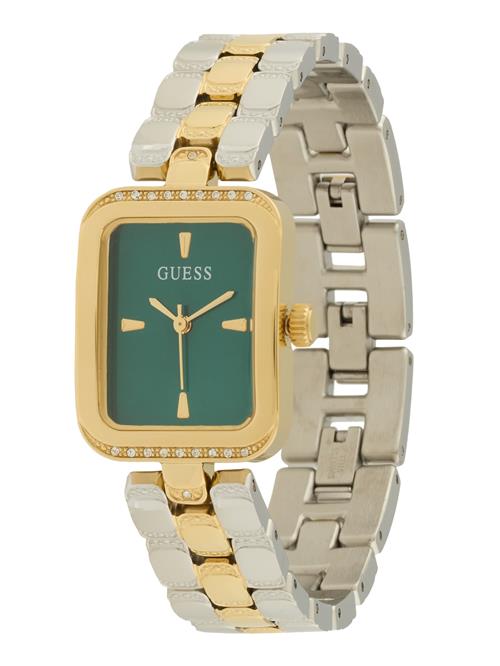 GUESS Analogt ur 'Isla'  guld / gran / sølv