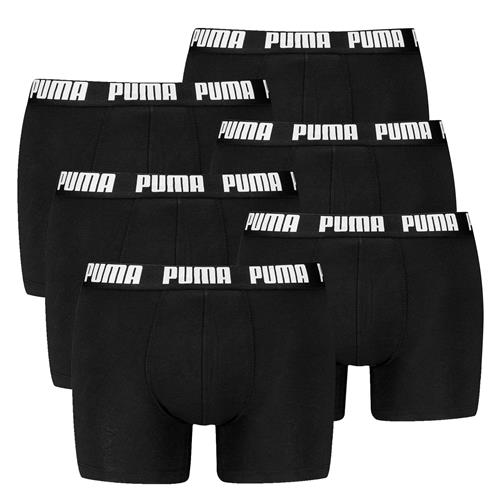 PUMA Boksershorts  sort / hvid