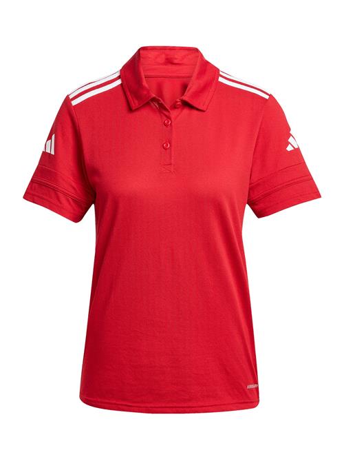 ADIDAS PERFORMANCE Funktionsbluse 'Squadra 25'  knaldrød / hvid