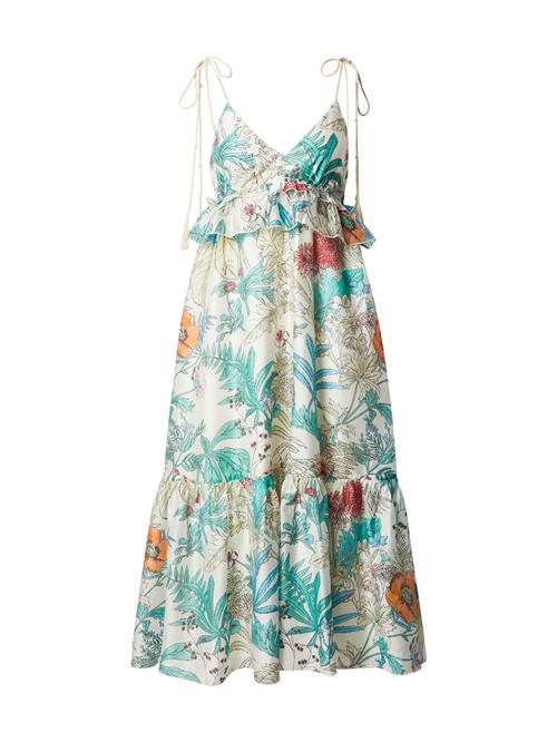 & Other Stories Sommerkjole  ecru / citron / græsgrøn / orange