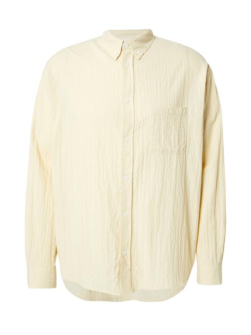 WEEKDAY Skjorte  pastelgul