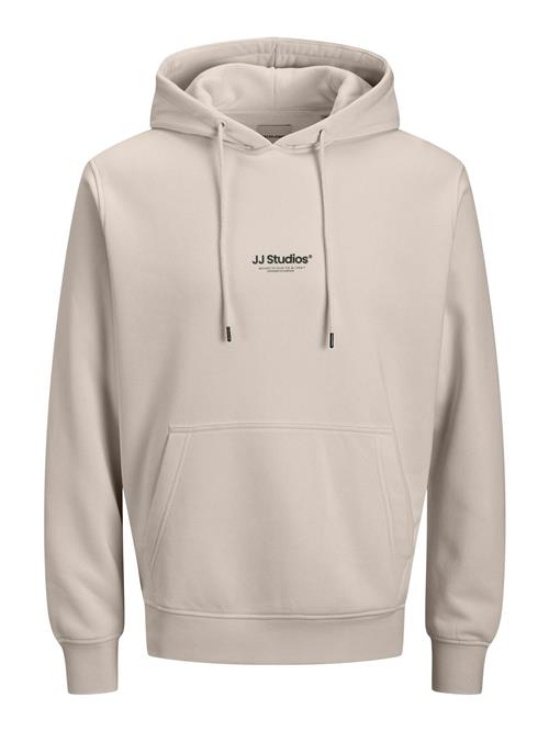 JACK & JONES Sweatshirt 'JJESOHO'  greige / sort