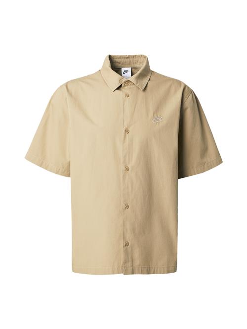 Nike Sportswear Skjorte 'CLUB'  lysebeige