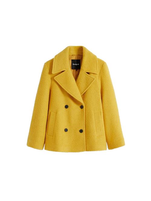 Desigual Vinterfrakke  gul