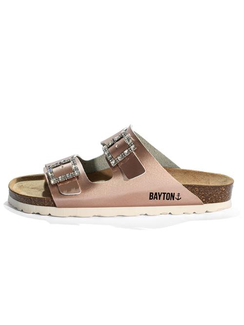 Bayton Pantoletter 'STRASS ATLAS'  brun / pink