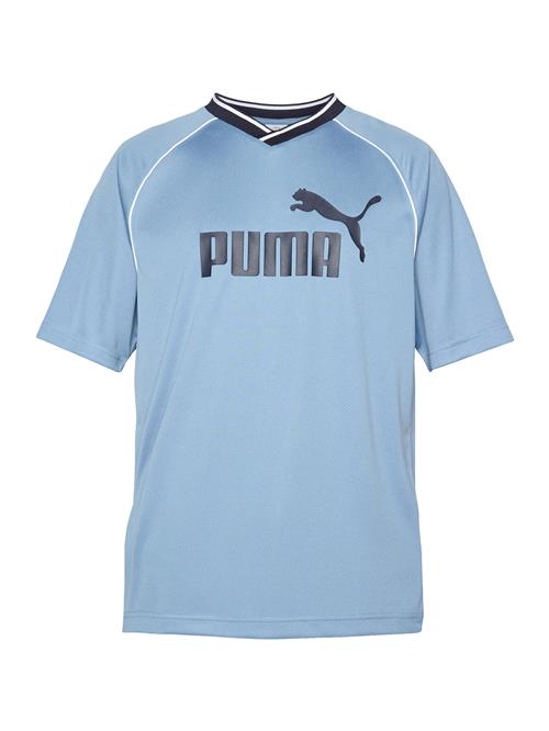 PUMA Funktionsskjorte 'ESS'  røgblå / sort / hvid