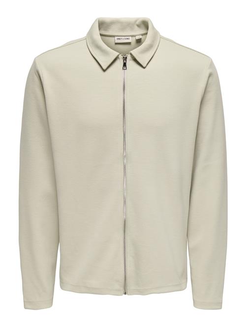 Only & Sons Sweatjakke 'ONSNEWKODYL'  lysegrå