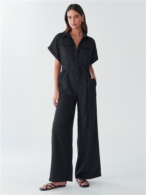 BWLDR Jumpsuit 'ARA LINEN JUMPSUIT'  sort