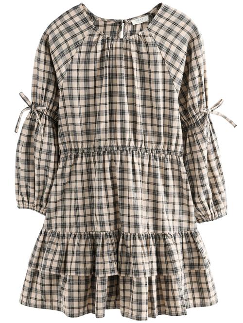 Next Kjole  beige / grå / sort