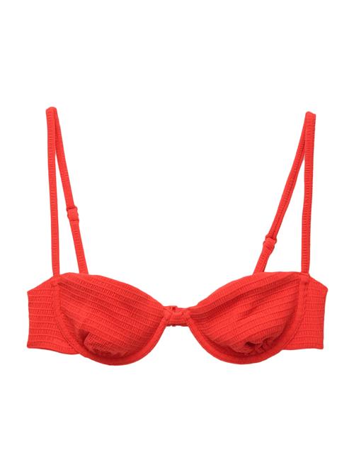 Pull&Bear Bikinioverdel  knaldrød