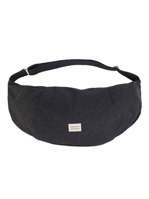 Nat&Nin Skuldertaske ' CORTO '  grå / naturhvid