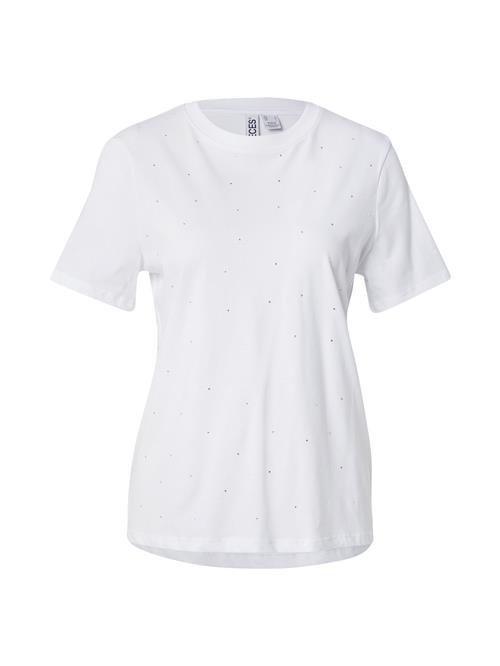 PIECES Shirts 'PCRIA'  sølv / hvid