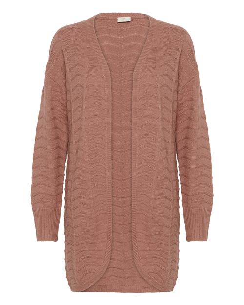 Kaffe Cardigan 'KAemria'  gammelrosa