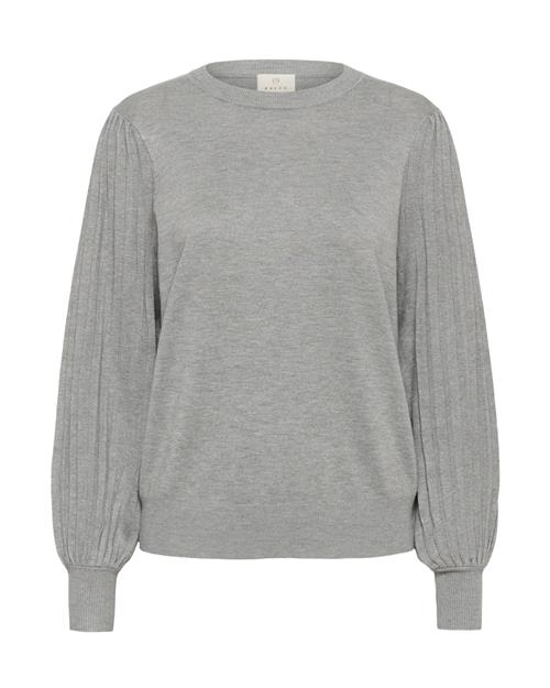 Kaffe Pullover 'Lone'  grå-meleret