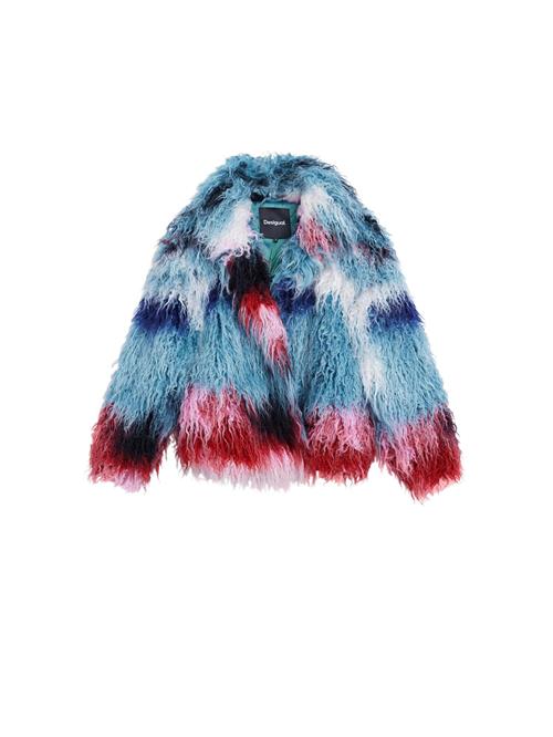 Desigual Overgangsjakke  blå / mørkeblå / rød