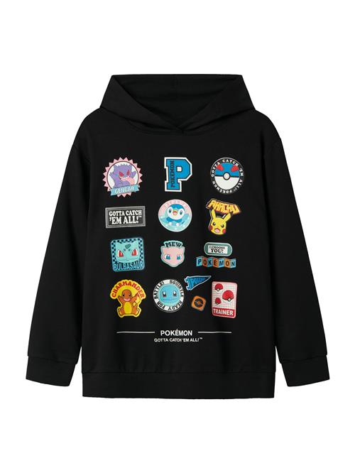 NAME IT Sweatshirt 'NKMJimm Pokemon'  azur / gul / rød / sort
