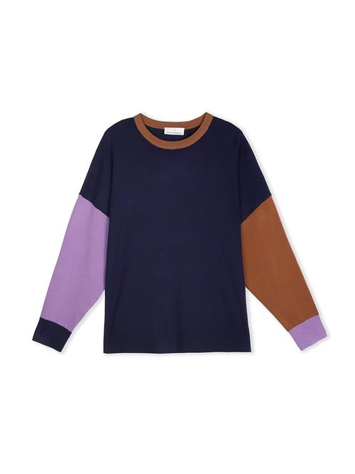 Lola Casademunt Pullover  brun / blomme / lyselilla