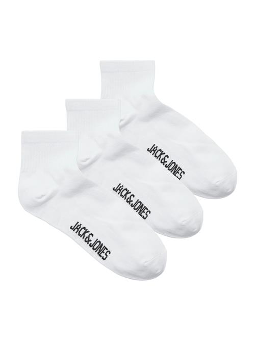 JACK & JONES Sokker 'JACLEON'  sort / hvid