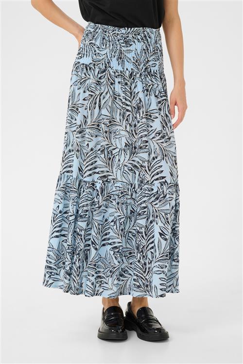 Kaffe Nederdel  himmelblå / sort