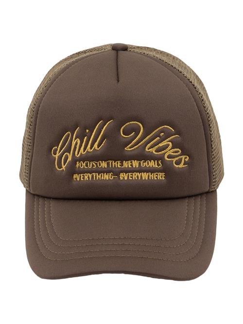 Pull&Bear Hætte  cappuccino / mørkegul