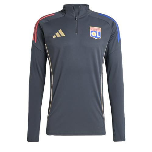 ADIDAS PERFORMANCE Funktionsskjorte 'Olympique Lyon Tiro 25 Competition'  blå / pastelgul / grafit / orangerød