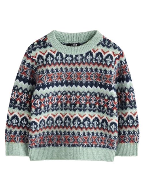 Next Pullover  navy / azur / mørkerød / hvid