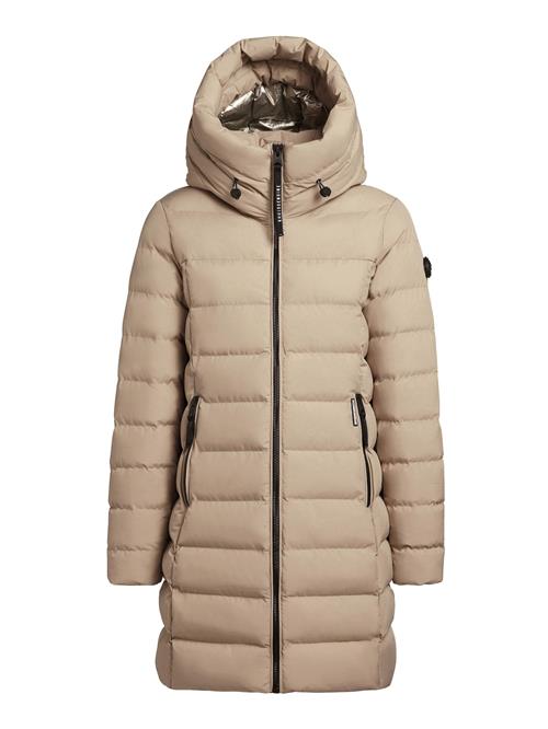 khujo Vinterfrakke 'Nekar'  beige / sort