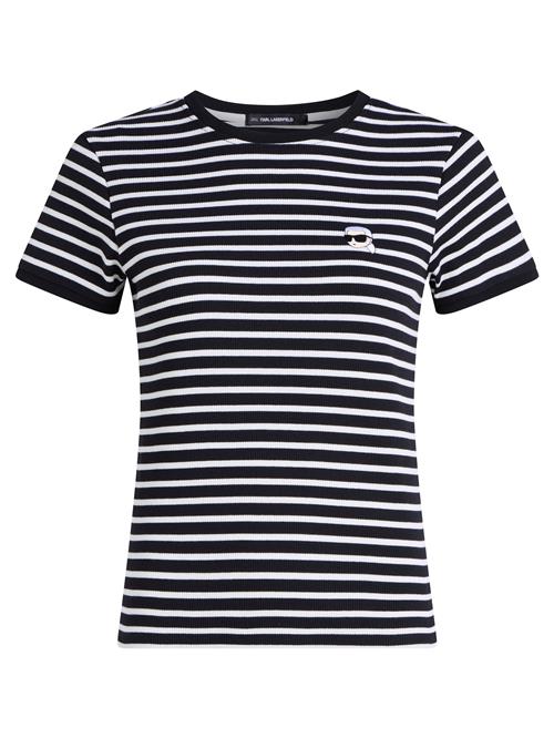 Karl Lagerfeld Shirts 'Ikon'  sort / hvid