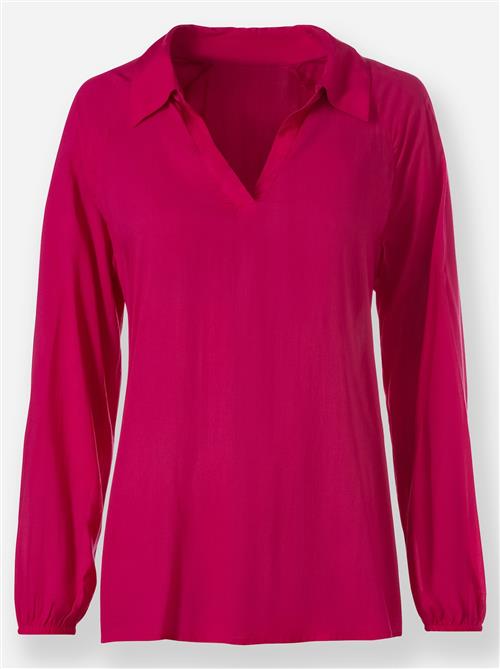 heine Bluse  hindbær