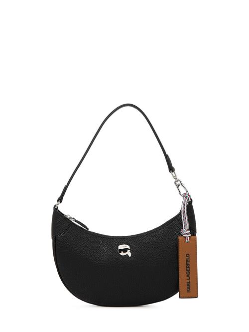 Karl Lagerfeld Skuldertaske 'Pebble'  lysebeige / sort / hvid