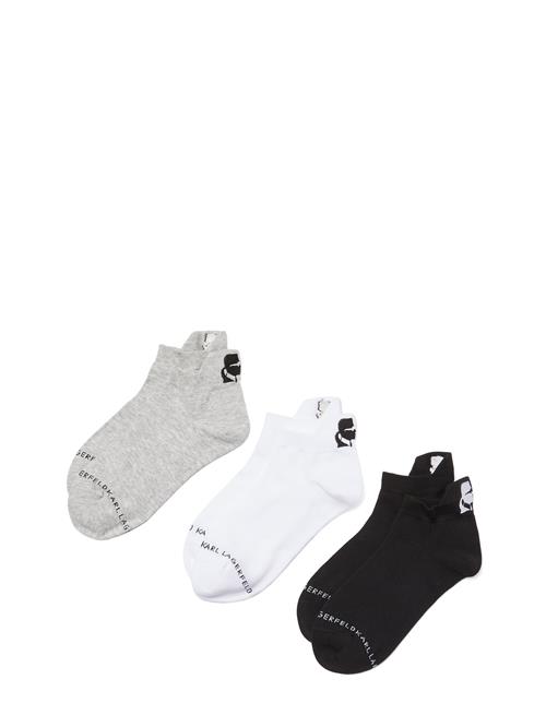 Karl Lagerfeld Sokker  grå / sort / hvid