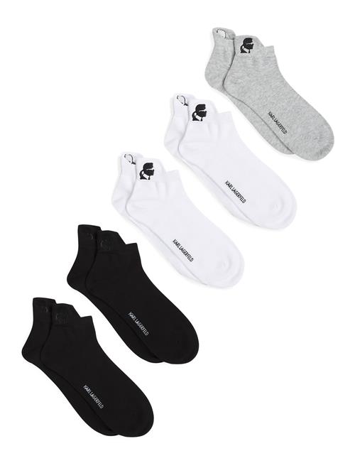 Karl Lagerfeld Sokker  grå / sort / hvid