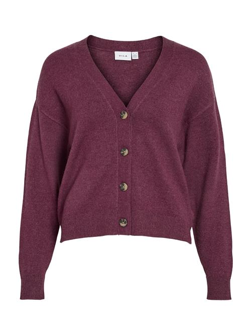 VILA Cardigan 'Viril'  aubergine