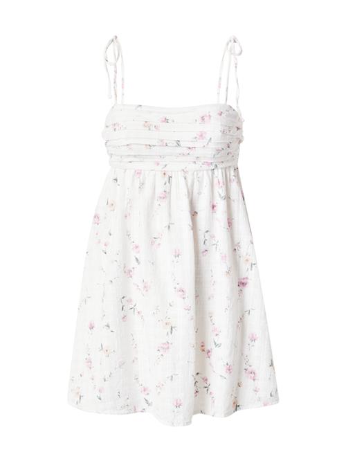 HOLLISTER Kjole  gran / fersken / lyserød / hvid