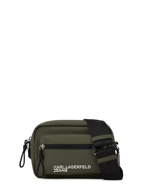 KARL LAGERFELD JEANS Skuldertaske  oliven / hvid