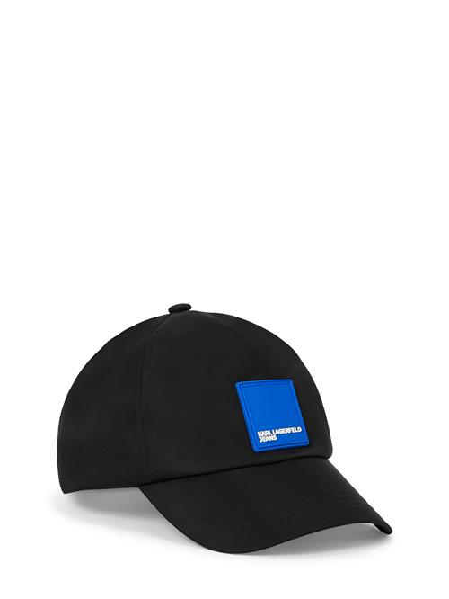 KARL LAGERFELD JEANS Hætte  blå / sort / hvid