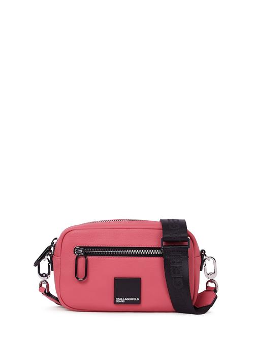 KARL LAGERFELD JEANS Skuldertaske  lys pink / sort