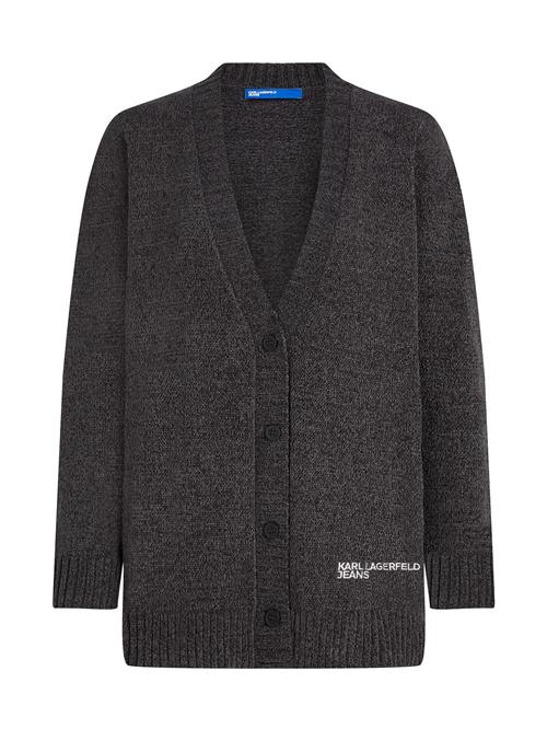KARL LAGERFELD JEANS Cardigan  mørkegrå