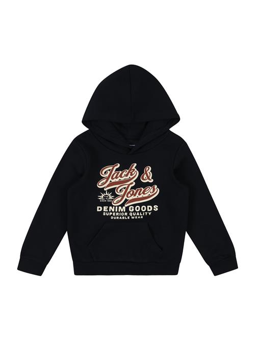 JACK & JONES MINI Sweatshirt  mørkeblå / pastelgul / mørkeorange