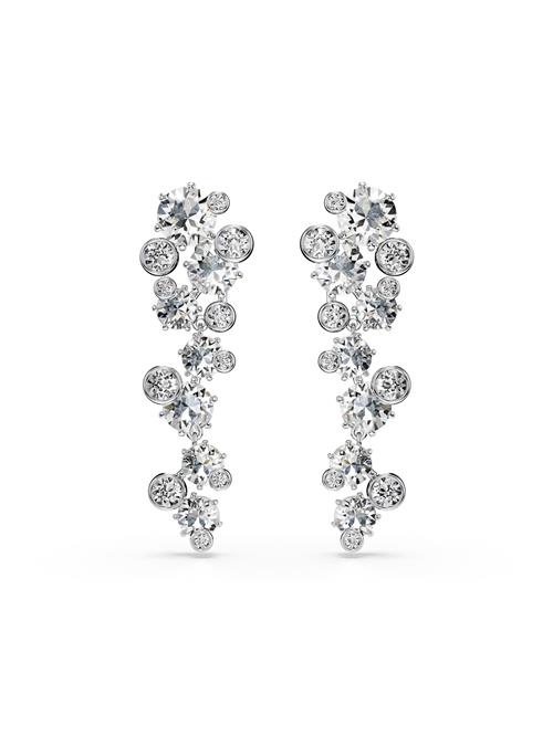 Swarovski Øreringe 'Constella'  sølv / transparent
